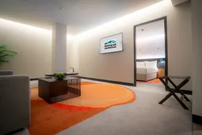 AUHotel -Zayed International Airport-Located in Transit Area -Onwards Boarding Pass Required - Chambre