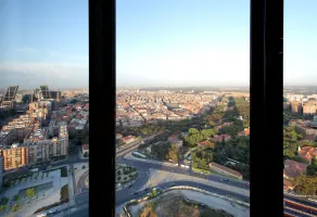 Eurostars Madrid Tower - Vue de la chambre