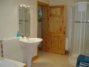 Rural-Baño privado-Vista al Jardín - Baño