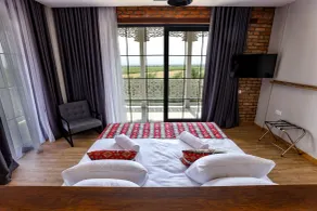 Chateau Artwine - Vue de la chambre