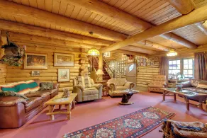 Handcrafted Log Cabin in Candor: Group Getaway! - Innenbereich