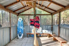 'camp Crescendo' Rustic Waterboro Cabin By Lake - Innenbereich