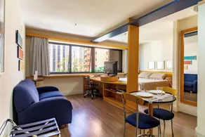 Três de Julho Flats - Jardins - Chambre