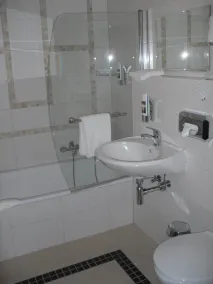 Cityhotel Ahlen Garni - Badeværelse