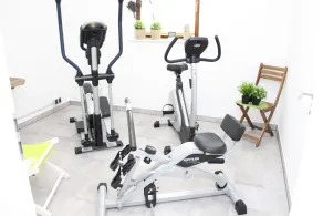 Ferienhaus Lirum Larum Löffelstiel - Sala de fitness