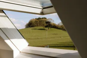 The Red Lion at Hellidon - View from room
