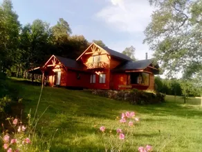 Cabañas Los Canelos Pucon, Hermosa Granja de 20 hectaréas a orillas del Río Liucura - Vista do quarto