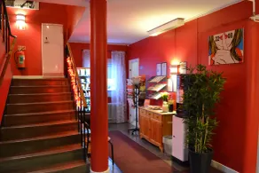Södra Bergets Vandrarhem - Hostel - Interior entrance