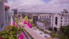 SALA HOTEL MÓNG CÁI - Vue de la chambre