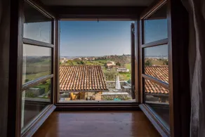 Agriturismo La Vigna di Sarah - Ausblick vom Zimmer