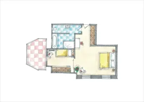City Hotel ApartM3 am Park - Chambre