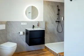 7Seas Boutique Ferienhaus Bostalsee - 2 Apartments oder ganzes Haus, mit Sauna - Bathroom