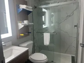 Micro Hotel - Badrum