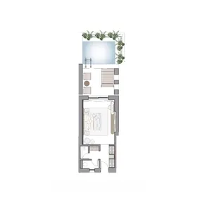 Vione Paros - Chambre
