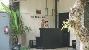 Bali Merita Villa - Rezeption