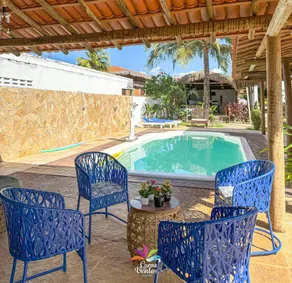 Pousada Curva dos Ventos-Próximo à praia com café da manhã em Icaraí de Amontada - Pool