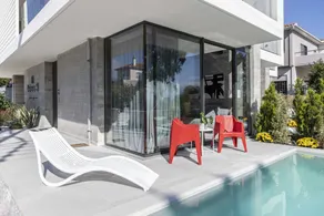 IKIES 3 Modern Eco-Friendly Private Seaview SIGNATURE Villas with a Pool - Habitación