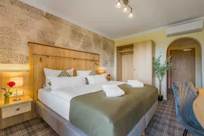 Chalet An der Brunnader-Ihr perfekter Rückzugsort in der Bayerischen Toskana-Überwiegend mit Klima-3Geh-Min zur Therme - Værelse