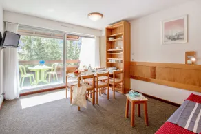 Residence Chantemerle - Maeva Selection - Studio 4 People - Udsigt fra værelset