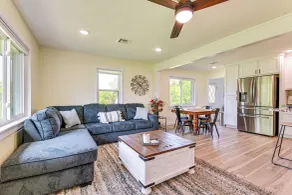 5 Mi to Lake Texoma: Wooded Retreat on 3 Acres! - Interiør