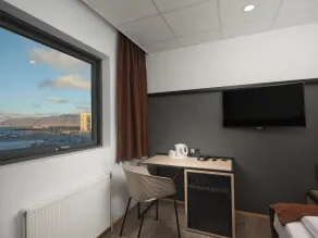 Hotel Cabin - View from room