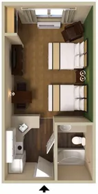 Extended Stay America Suites - Portland - Beaverton Hillsboro - Eider Ct - Chambre