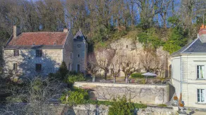 Manoir de la Salle du Roc - Vue de la chambre