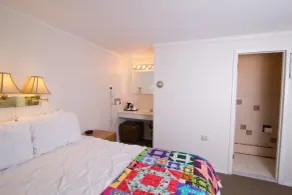 Maison en bord de lac située au Lake Harmony Inn - Chambre