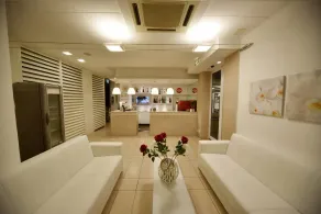 Hotel Villa Edda - Sitzecke in der Lobby