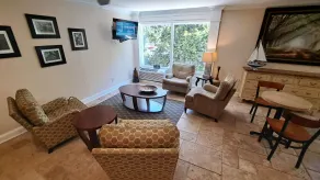 Saint Simons Inn by the Lighthouse - Coin salon dans le hall
