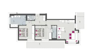 Aparthotel Dorf570 - Quarto