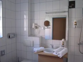 Hotel Am Deich - Salle de bain