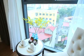 Adonis Hotel - Vista do quarto