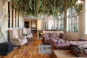 Simonstone Hall Hotel - Salón en el vestíbulo
