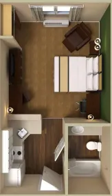 Extended Stay America Suites - Pittsburgh - Monroeville - Room