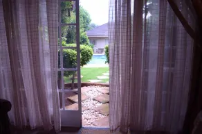 Ah Ha Guest House - Ausblick vom Zimmer
