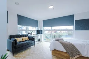 City Studios, Preston - Habitación