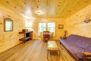 Cozy Cabin Retreat at Letchworth Valley Resort - Interior