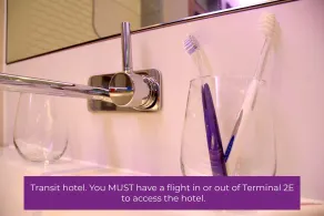 YOTELAIR Paris CDG - Transit Hotel - Terminal 2E - Salle de bain
