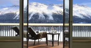 Badrutt's Palace Hotel St Moritz - View from room