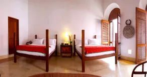 Hotel Quadrifolio - Vue de la chambre