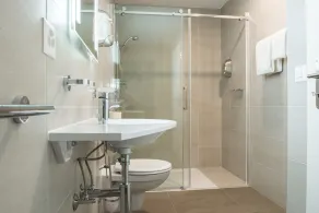 Hôtel la Croix Blanche - Salle de bain