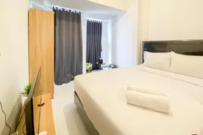 Best Furnished Studio Tokyo Riverside Pik 2 Apartment - Habitación