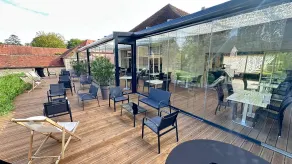 Logis Hôtel-Restaurant Domaine de Montecristo et Gîte l'Évasion Dantès - Restaurant