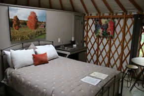 Plum Point Lodge - Ausblick vom Zimmer