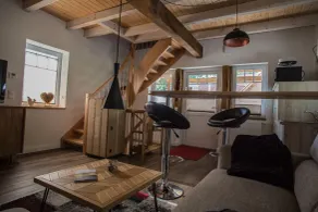 Ferienhaus am Eichenhof Zum Speicher - Sala de estar