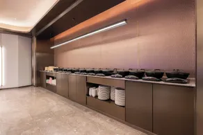 珠海站拱北口岸桔子水晶酒店 - Ristorante