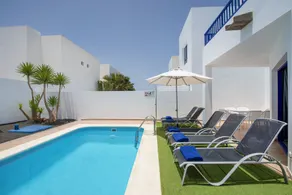 Villas Puerto Rubicon - Vue de la chambre