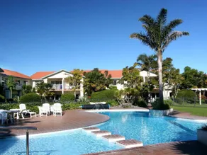 Pacific Palms Resort - Ausblick vom Zimmer