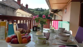 Chambre d'hôtes Les Myriades D'Or - Morgenmåltid